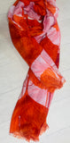Scarlet spring summer scarf
