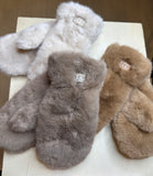 Faux Fur Mittens