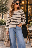 The Stockholm Stripe Cardigan