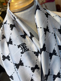Bow Silk Scarf