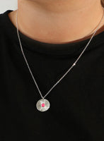 Silver plated necklace