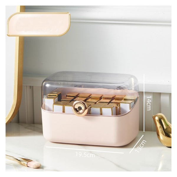 Kiss Keeper Lipstick Organizer in Blush Pink