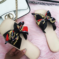 Bow Sliders Sandals