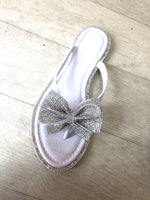 Diamanté Flip Flop sandals